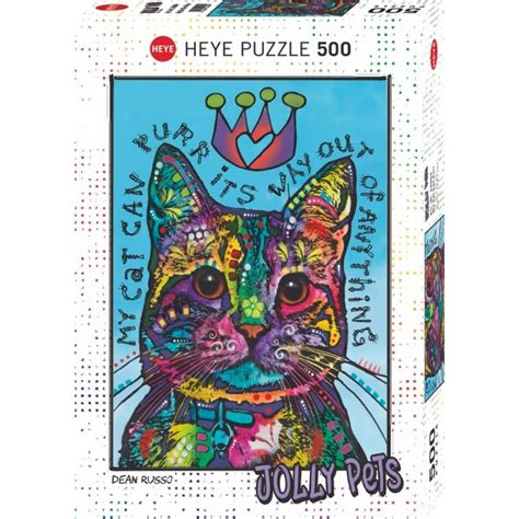 Puzzle Heye Mi Gato Puede Ronronear De Piezas Kubekings