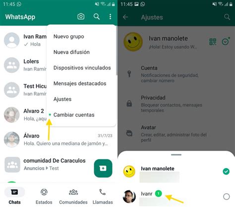 Dos cuentas de WhatsApp en el mismo móvil y sin trucos probamos el