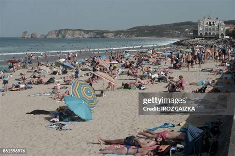 Hendaye Beach Photos and Premium High Res Pictures - Getty Images