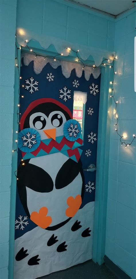 Penguin Classroom Door Decoration Fall Classroom Decorations School