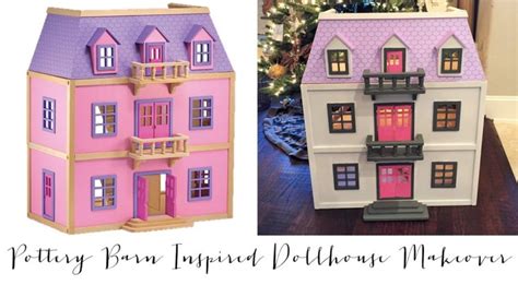 Dollhouse Makeover Pottery Barn Inspired House Of Hargrove