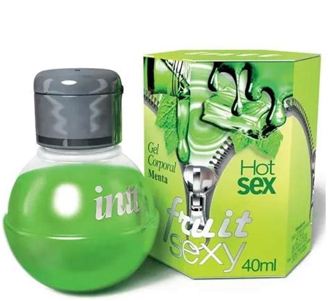 Gel beijável Hot Sexy Menta Caixa Oculta A loja Oficial da Cátia Damasceno