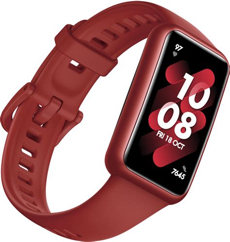Отзывы на Фитнес-браслет HUAWEI Band 7 Lea-B19 Красный - Интернет ...