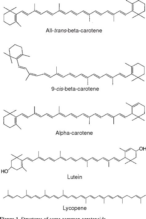 alpha carotene structure