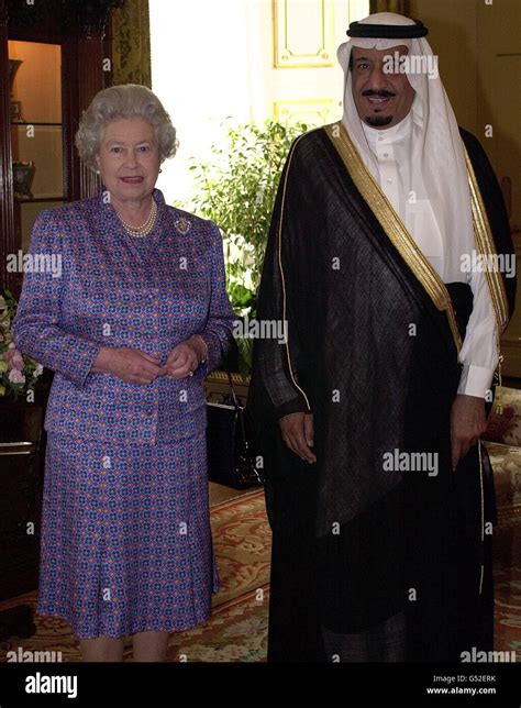 queen prince salman stock photo alamy