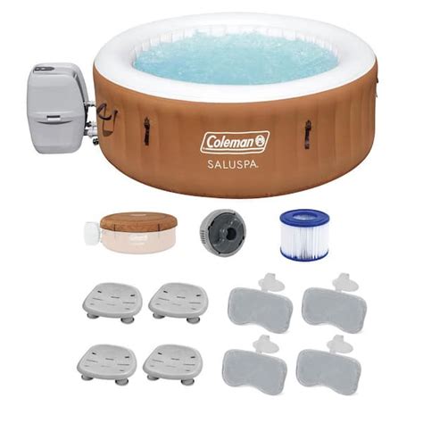 Intex Purespa Plus In X In Person Greywood Inflatable Hot Tub Bubble Jet Spa