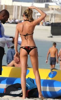 Abbey Clancy Asstastic In Bikini At The Beach Dubai April Mq Tags Adds Phun Org Forum