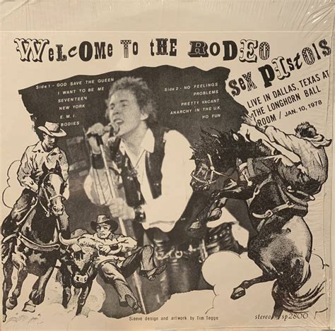 Yahoo オークション SEX PISTOLS welcome to the rodeo LP コレクタ