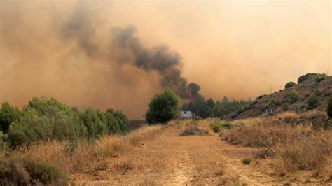 Extinguidos los incendios forestales declarados el sábado en Liétor y