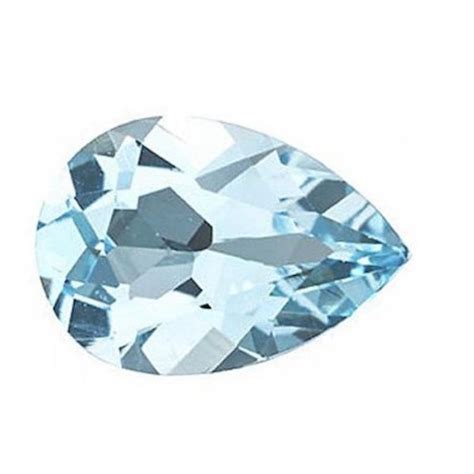 Natural Sky Blue Topaz Aaa Pear Faceted Heated Loose Gemstones Etsy