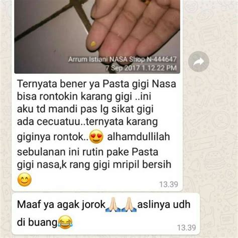 Jual Pasta Gigi Nasa Pgn Shopee Indonesia