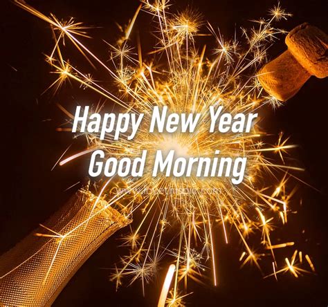 Good Morning Happy New Year Images Ollie Milissent