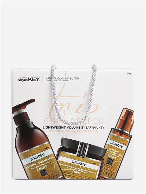 שקוף - מארז טריו גוז דיפר – טיפול לשיער דק ויבש TRIO GOES DEEPER ...