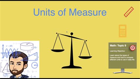 What Are Units Of Measure Imperial And Metric System Youtube