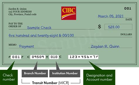 001009509 — Routing Number For The Canadian Imperial Bank Of Commerce In Calgary