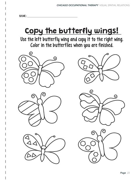 Occupational Therapy Visual Motor Integration Worksheets