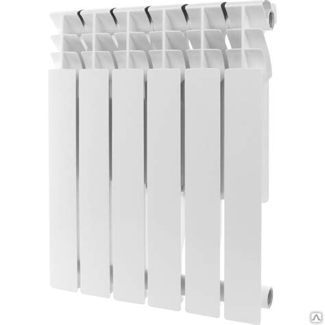 Акция: Радиатор отопления алюминиевый Rommer Plus 500 8 секций купить ...