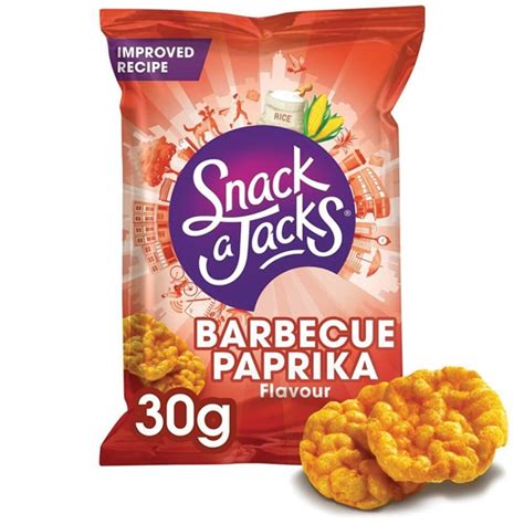 Spar Snack A Jacks Zoutjes Crispy Bbq Paprika Je Vindt Het Bij Spar