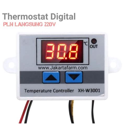 Jual Thermostat Mesin Penetas W V Digital Xh W Termostat