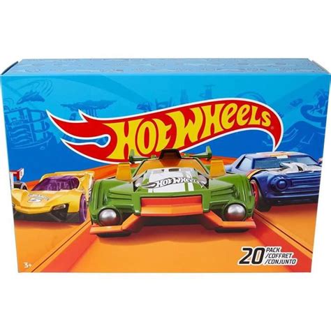 Hot Wheels Coffret 20 véhicules mini véhicules 3 ans et Cdiscount Jeux Jouets