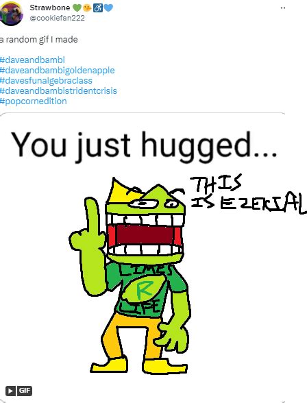 Dave And Bambi Fanart On Twitter Dude Who The Fuck Is This