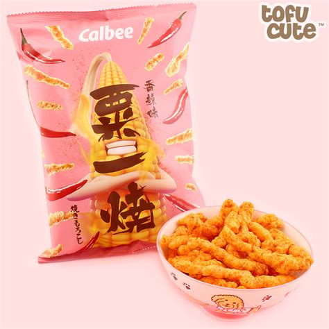 Buy Calbee Grill A Corn Crisp Hot Spicy At Tofu Cute