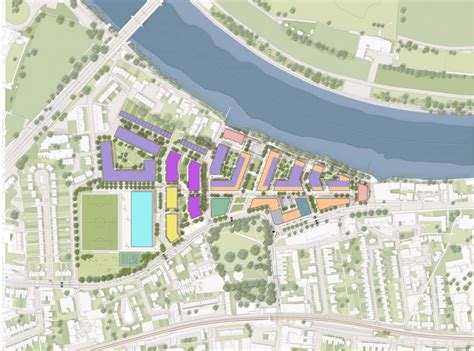 Michael Grubb Studio Mortlake Stag Brewery Development London Uk