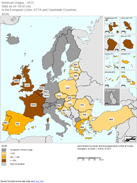 Eurostat Rom Nii Au Cel Mai Mic Salariu Minim Din Uniunea European