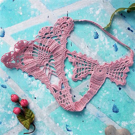 Extremer Micro Bikini Plus Size Dessous Crotchless Etsy