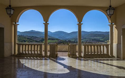 View From Basilica Of St Rita Cascia Wallpaper Nature And