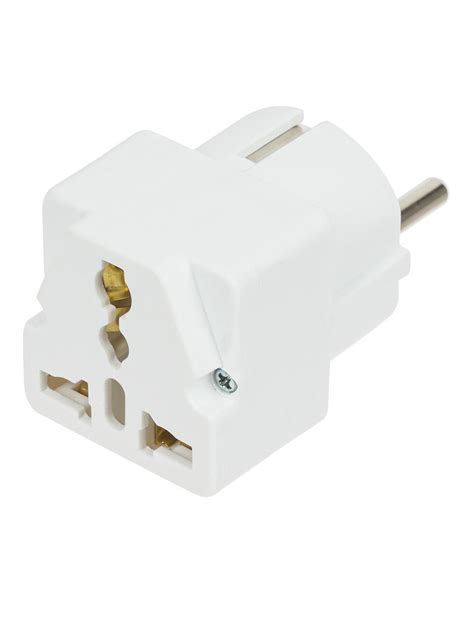 Универсальный адаптер (переходник) 16А, белый AY-KA - купить с ...