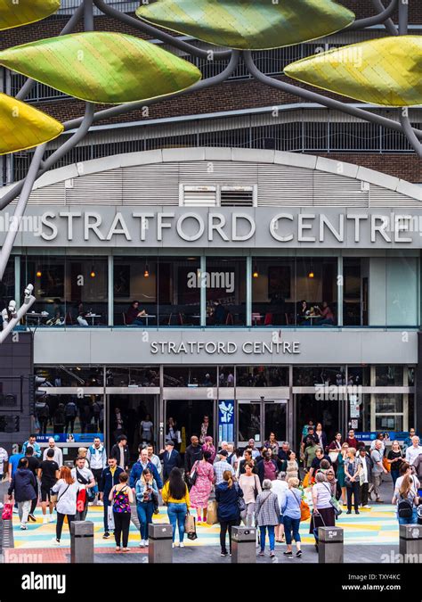 Stratford Centre Shopping Centre and market in Stratford East London UK ...