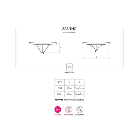 Sexy Tanga Aperto In Pizzo Nero Obsessive Lingerie Mutandine Aperte