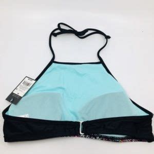 Mossimo Supply Co Swim Womens High Neck Halter Bikini Top Size Large Poshmark