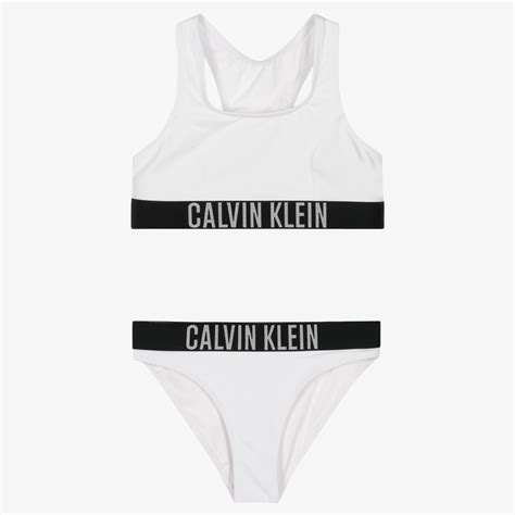 Calvin Klein Oranger Bikini für Mädchen Childrensalon
