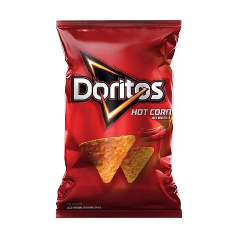 Doritos Hot Corn Acı Biber 109g Süper Boy Cips