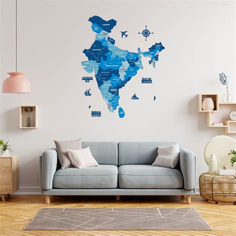 Wall Decor Maps — WoodenTwist