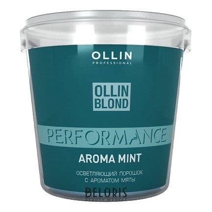 Осветляющий порошок с ароматом мяты "Performance" OLLIN Professional ...