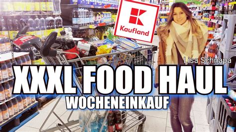 XXXL FOOD HAUL KAUFLAND WOCHENEINKAUF FÜR 4 PERSONEN ANGEBOTE