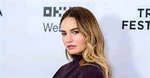 Downton Abbey S Lily James Strips Naked To Mark End Of Filming New Movie Celebrity News