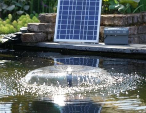 Pompe solaire pour fontaine SolarMax Jardinet Équipez votre