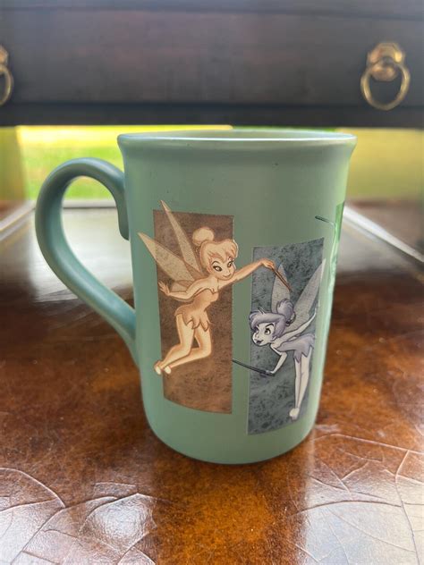Tinker Bell Disney Mug Rare Retired Collectible Cup Pixie Dust Tea