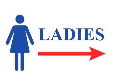 Womens Restroom Sign Printable