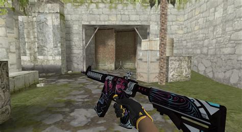 Модель M4a4 Neo Noir для КС 16