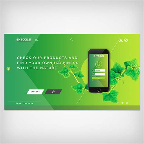 layout theme   behance