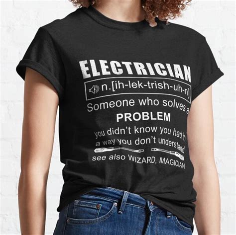 Electrician T-Shirts | Redbubble