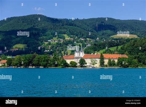 Tegernsee On Lake Tegernsee Upper Bavaria Germany Europe Stock Photo
