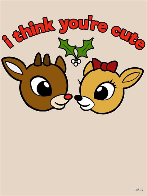 "I Think You're Cute" T-shirt by snitts | Redbubble