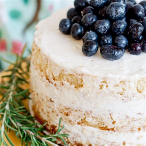 Easy Lemon Naked Cake With Vanilla Buttercream Mochi Mommy