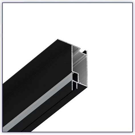 Купить Профиль для гипсокартона парящий БП 80 2,0 м ЧЁРНЫЙ – НСК-ПРОФИЛЬ